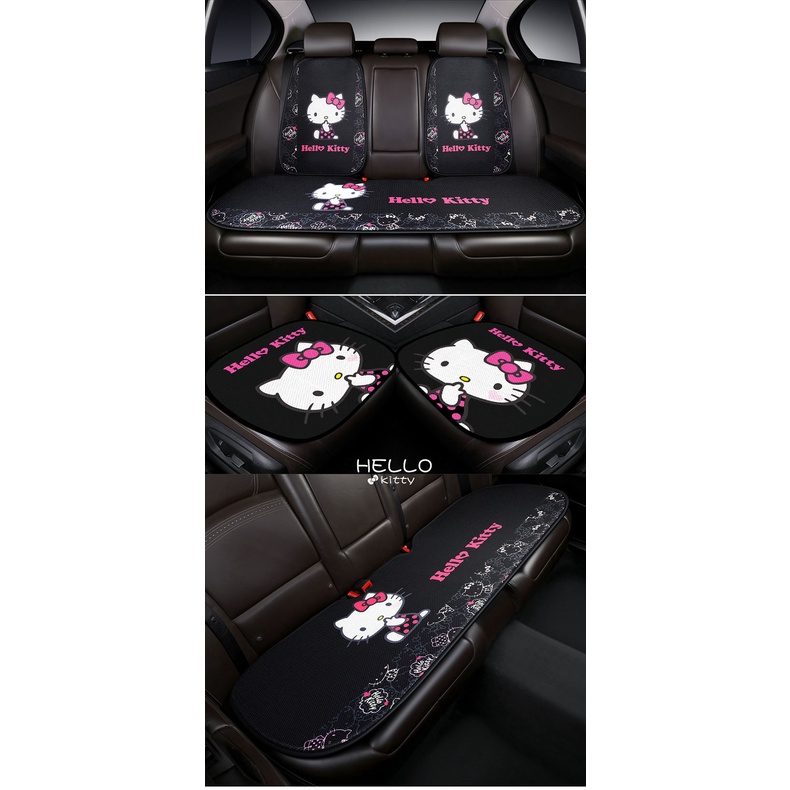 Bantal Kursi kitty Kartun Mobil, Bantal Kursi Mobil 3D Kreatif Lucu, Dekorasi interior