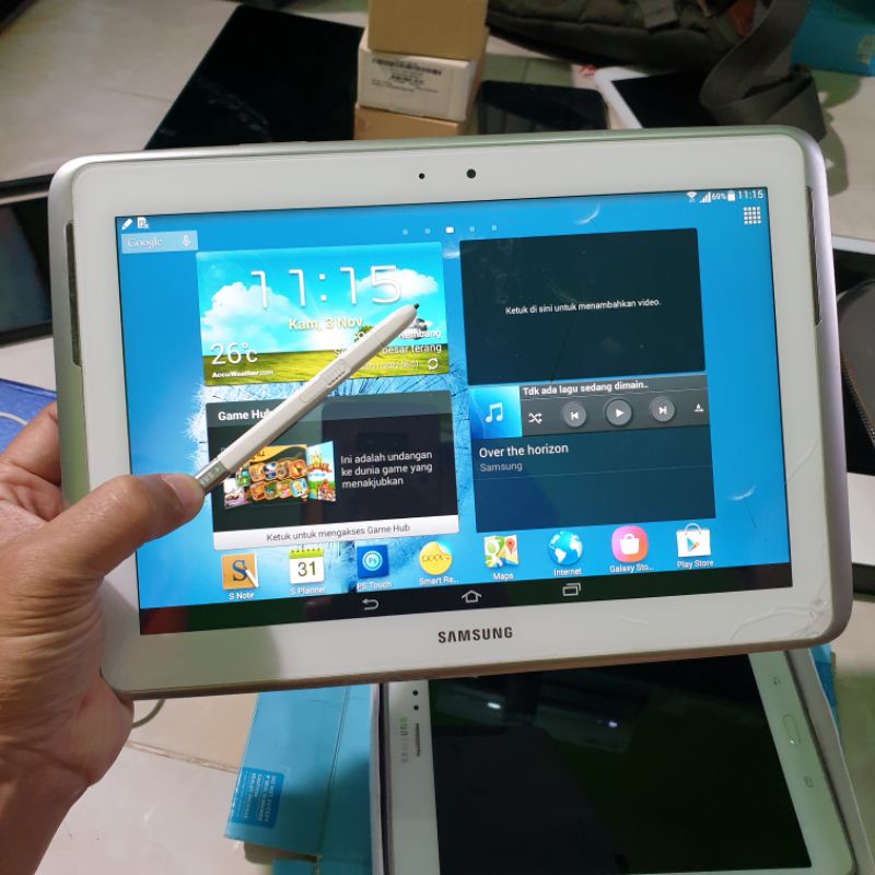 Samsung tab note 10inch 2/16 ram 2gb rom 16gb N8000 wifi only second berkualitas
