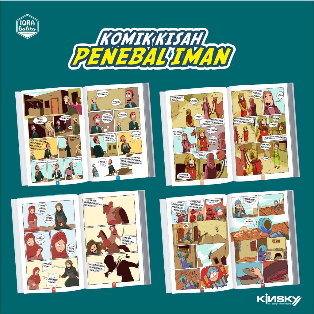 KOMIK KISAH PENEBAL IMAN KINSKY