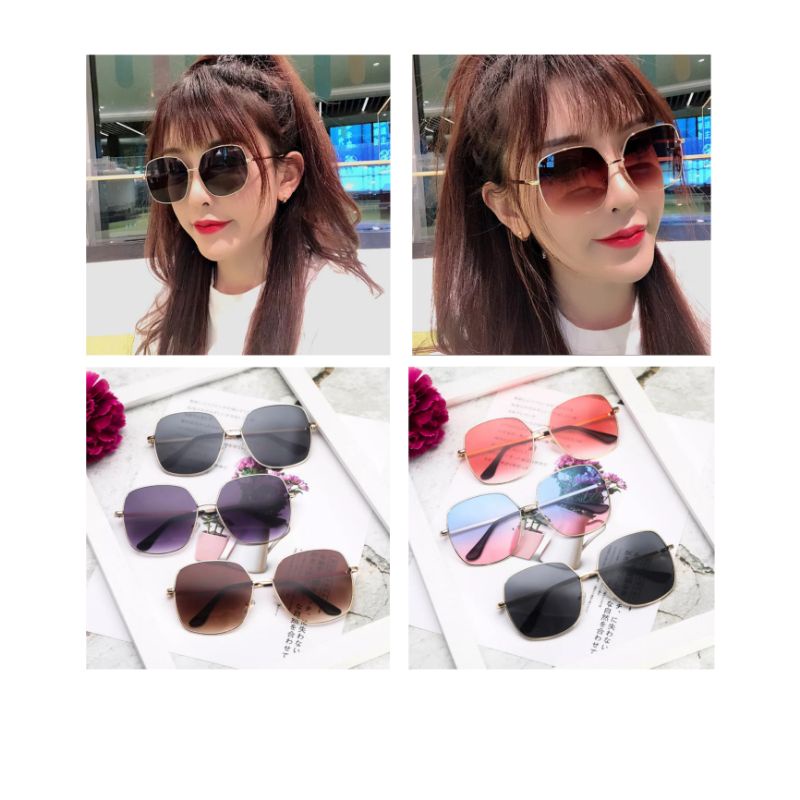 Kacamata motif permen korea