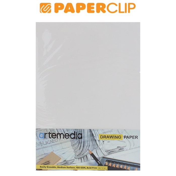 

Buku Gambar Drawing Paper / Kertas Gambar Artemedia A4 150Gsm 203202