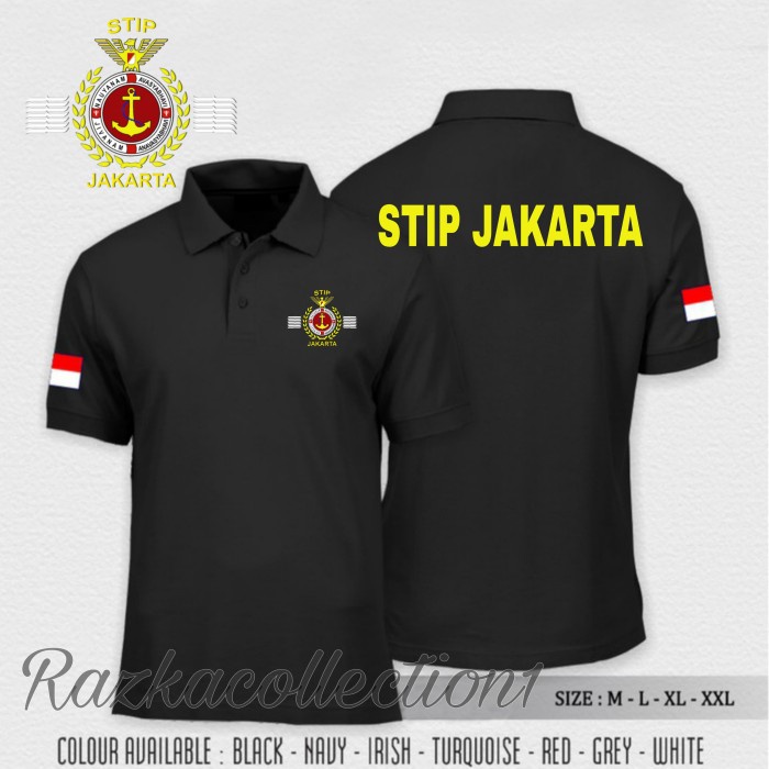 Polo Shirt Logo STIP JAKARTA Premium