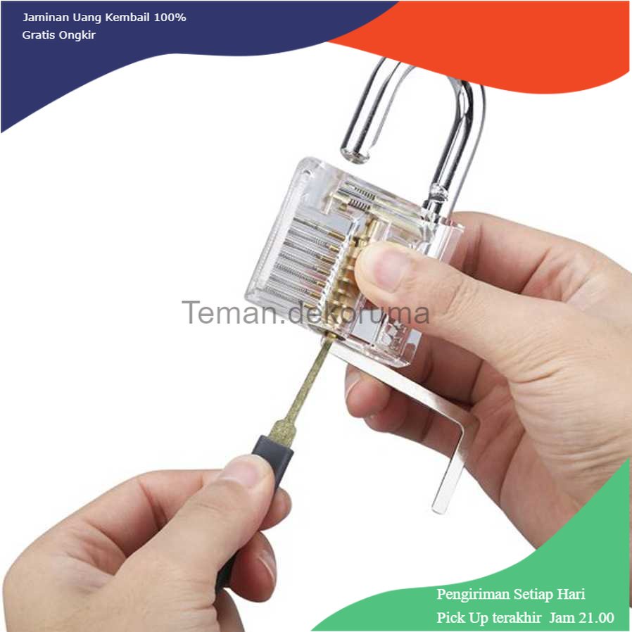 TD-PR2 Goso Set Alat Pembuka Gembok Pintu - 038