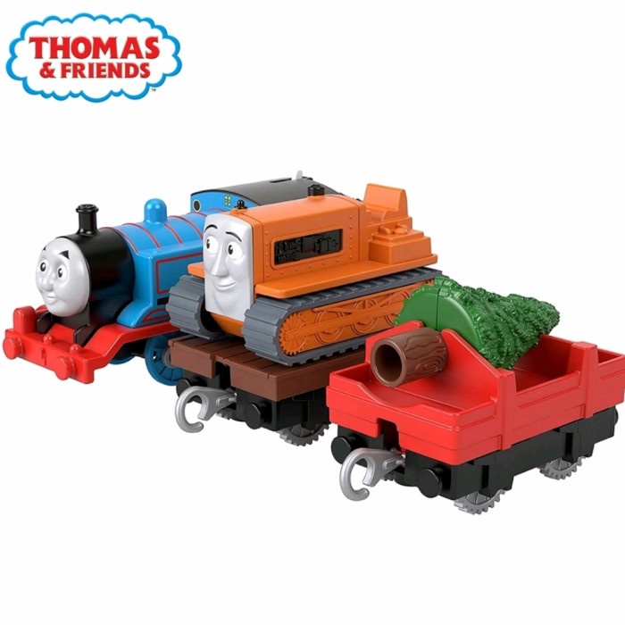Kereta Track Thomas Terence Motorized Thomas And Friends - Mainan Anak Kereta