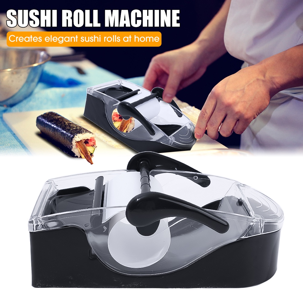 Diy Alat Magic Perlengkapan Dapur Dilepas Mudah Dibersihkan Sederhana Sushi Maker Mesin Pembuat Gulungan Nasi Sayur Daging Rolling Cetakan Sarapan Bento