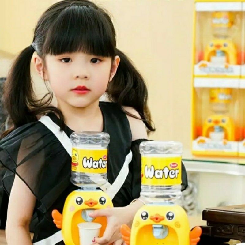 MAINAN DISPENSER MINI GALON KARAKTER MAINAN ANAK
