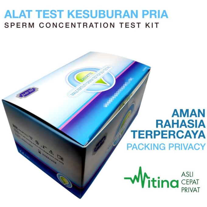 Ternurah ALAT TES KESUBURAN PRIA SPERM TEST CEK SPERMA SENDIRI FERTILITY