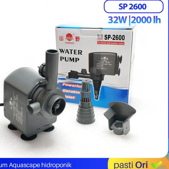 Pompa Air Aquarium YAMANO SP 2600 2000 l/h