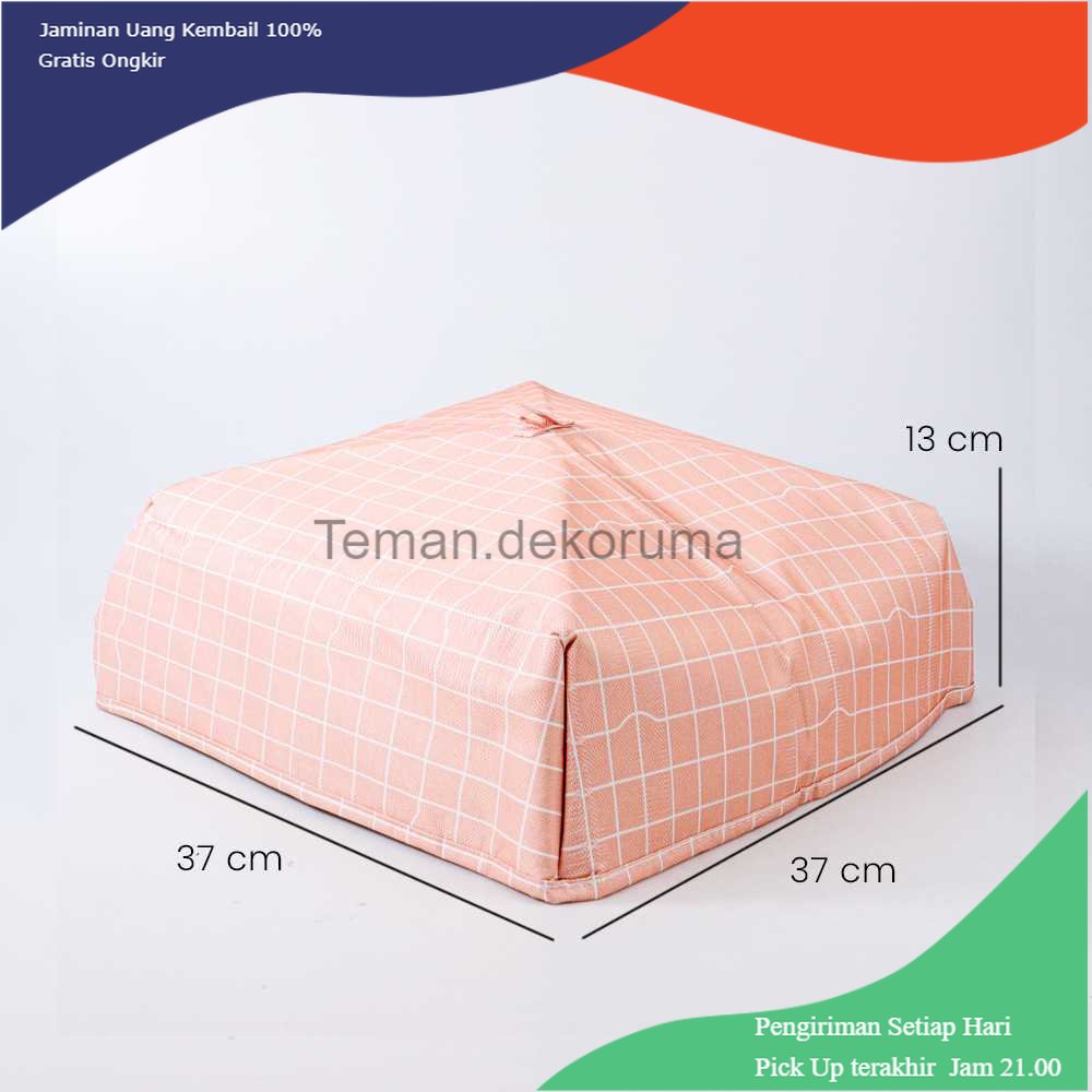 TD - PR VKTECH Tudung Saji Cover Penutup Makan Aluminium Foil Cover 37cm - LF-09