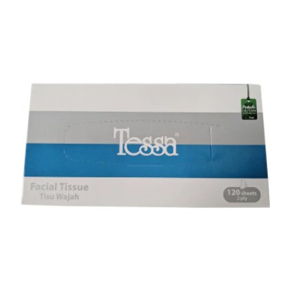 TESSA FACIAL TISSUE (TM-05)/120'S NON PERFUMED BOX