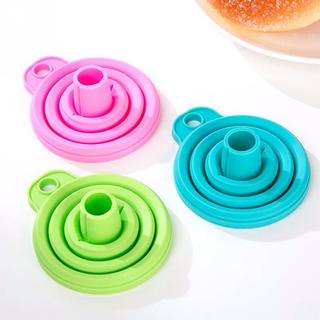 IKILOSHOP Corong Air Silicone minyak flexible lipat portable colorful silikon