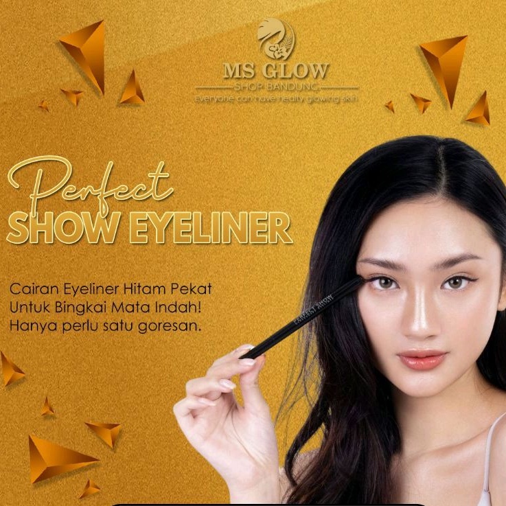 Msglow Eyes Series Serum & Eyeliner Ms Glow Perawatan Bulu Mata Bpom Original