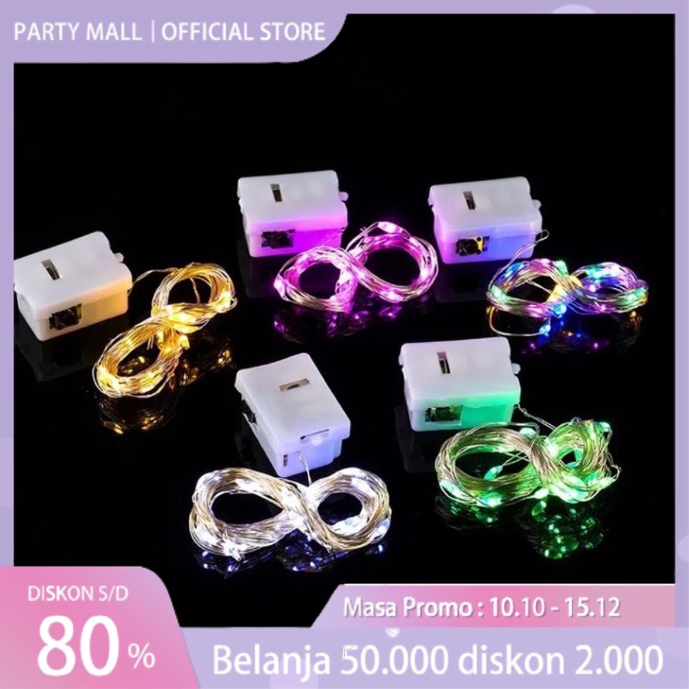 Lampu Kawat Led Lampu Tumblr Led Mini / Lampu Led Kawat Bobo