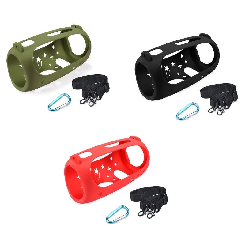 Cre Casing Silikon Travel Outdoor Cover Skin Dengan Strap Carabiner Untuk Pulse5