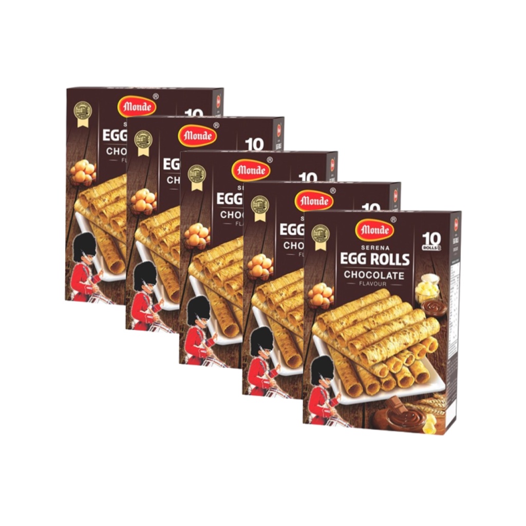 

Monde Serena Egg Roll Chocolate 70 gr x 5