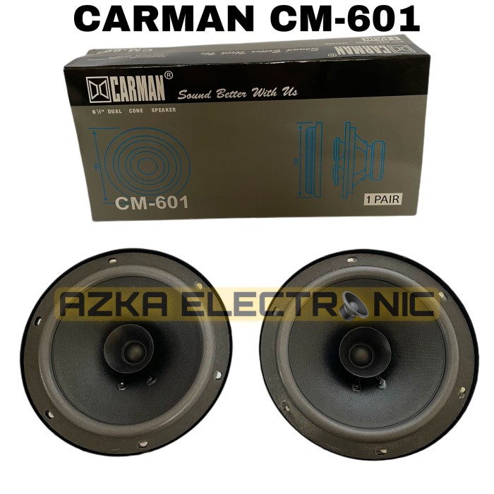 Speaker Speaker Pintu Mobil 6 Inch Carman Cm 601