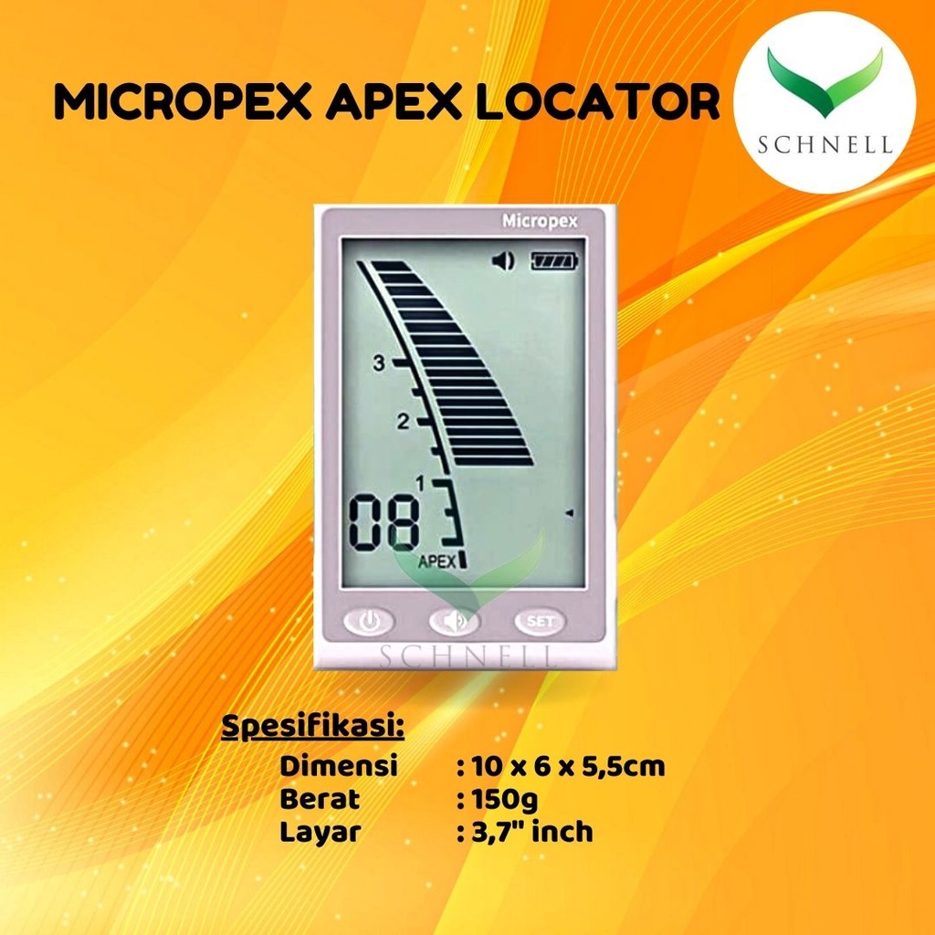 Dental Micropex Apex Locator 3,7"