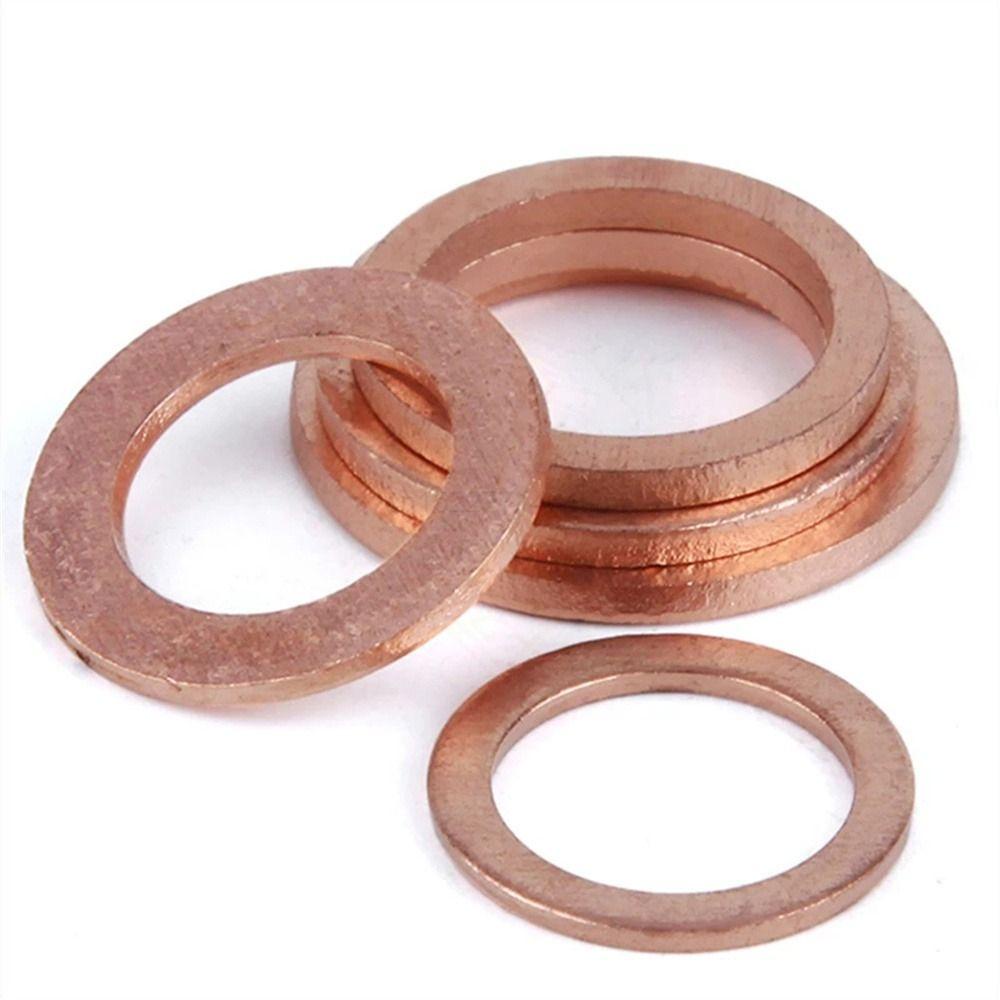 Augustina Copper Washer Copper Untuk Colokan Getah Aneka Kit Dengan Box Filler Piece Spacer Sealing Nut And Bolt Set