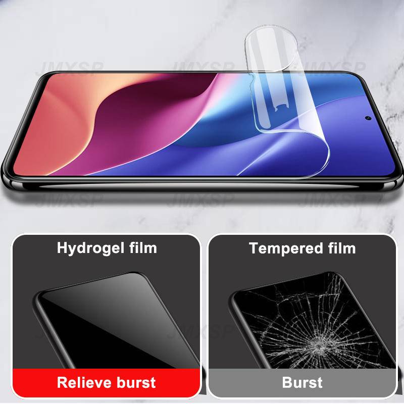 3pcs Film Pelindung Layar Hydrogel Untuk Redmi Note 11 11S 11T 11E 10 10s 10T Pro Plus Max 4G 5G