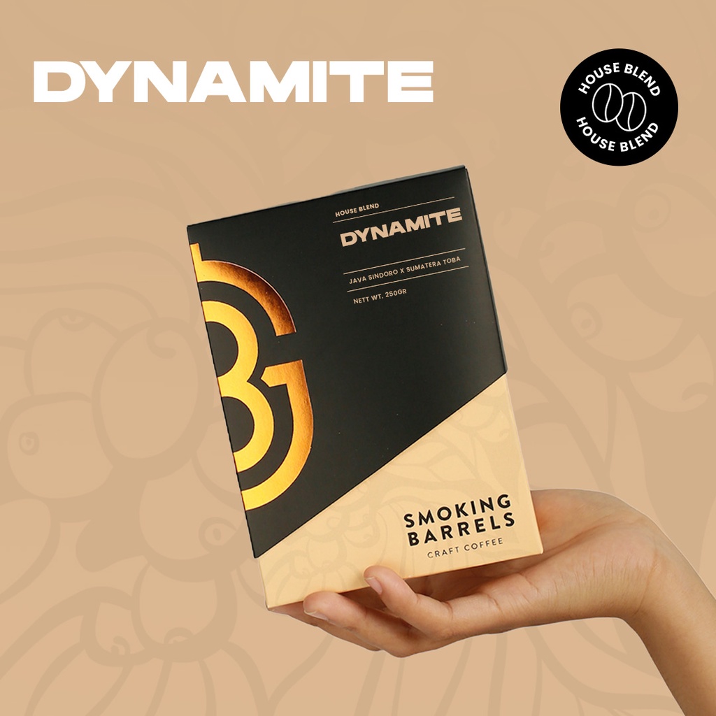 

PROMO Dynamite Blend (Biji Kopi Arabika - Espresso Roast) - SB Craft Coffee