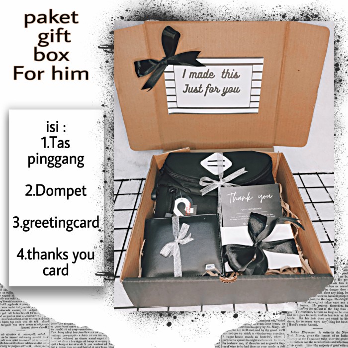 

(COD) PAKET KADO BUAT COWO /HAMPERS COWO/KADO BUAT COWO ULTAH/ANNIVERSAY - hampers 1