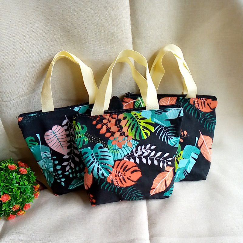 tas totebag kanvas mini souvenir