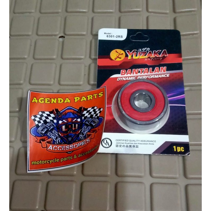 LAHER BEARING LIMITED 6301 2RS MERK YUZAKA