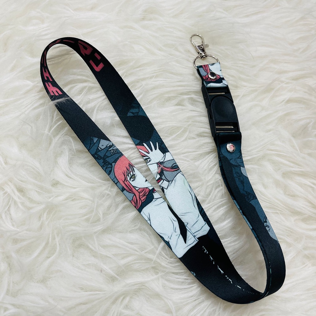 Lanyard Chainsaw Man Anime Manga Premium Unisex Tali Card