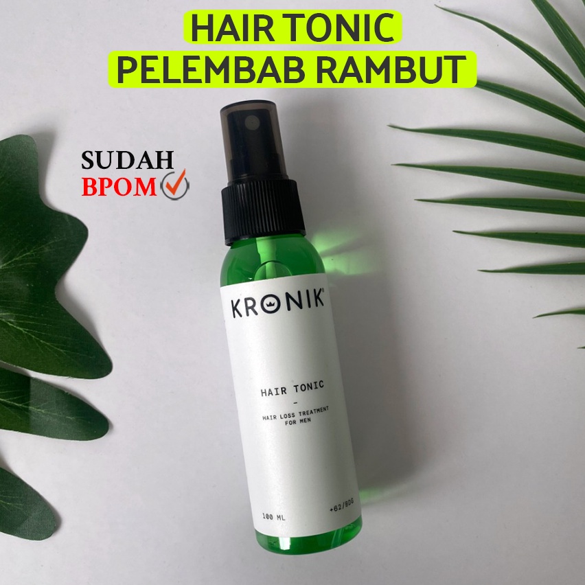 Hair Tonic Barber Anti Rontok Ginseng Vitamin Pelembab Rambut Kering Rusak Hair Tonik Pria Wangi