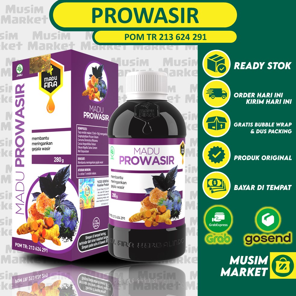 Bisa COD Madu Prowasir Pro Wasir Obat Wasir Luar Dalam Obat Herbal Ambeien Paling Ampuh