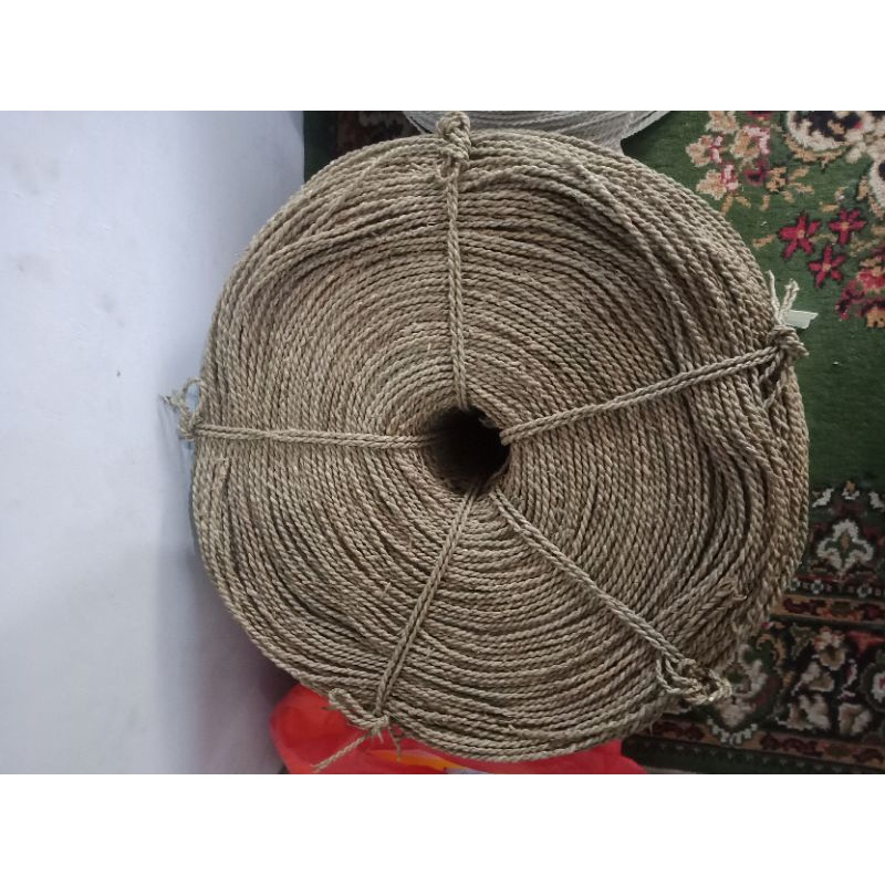 

TALI MENDONG NATURAL bunga kering serat alam bahan vas aestethic
