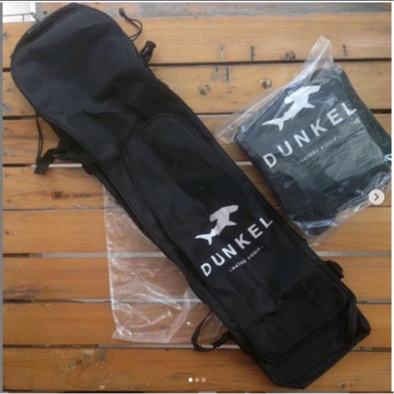 long fin bag tas Dunkel spearfishing snorkeling diving freedive