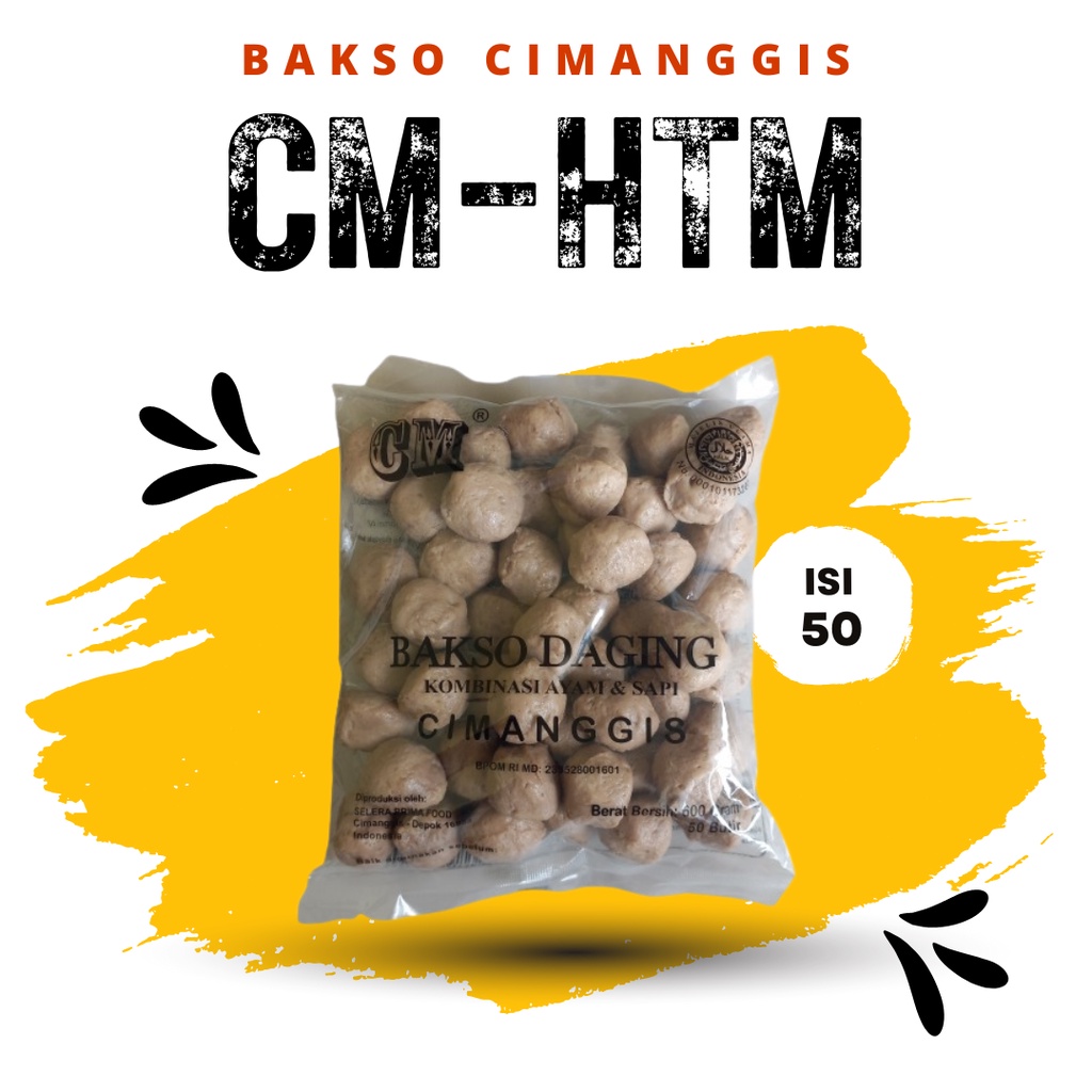 

Bakso CM HTM, Cimanggis isi 50