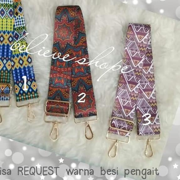 tali tas / strap bag / tali tas import /tali tas motif