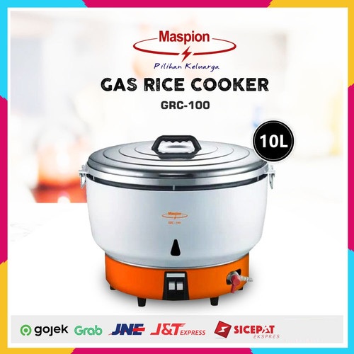 Jual MASPION GAS COOKER / GAS RICE COOKER GRC100 KAPASITAS 10 LITER