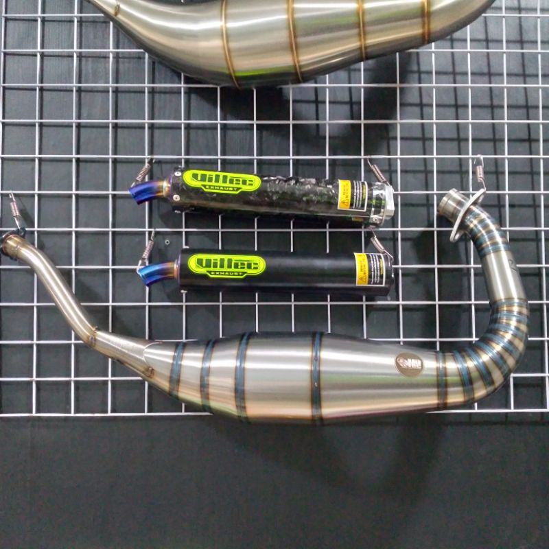 KNALPOT NINJA150RR NINJA150R NINJA150Ss ORIGINAL VILLAN MUFFLER