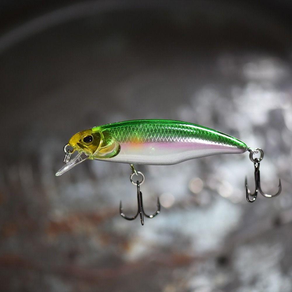 Preva Umpan Ikan Kecil Tenggelam 51mm/4.2g Tackle Striped bass Minnow Lures