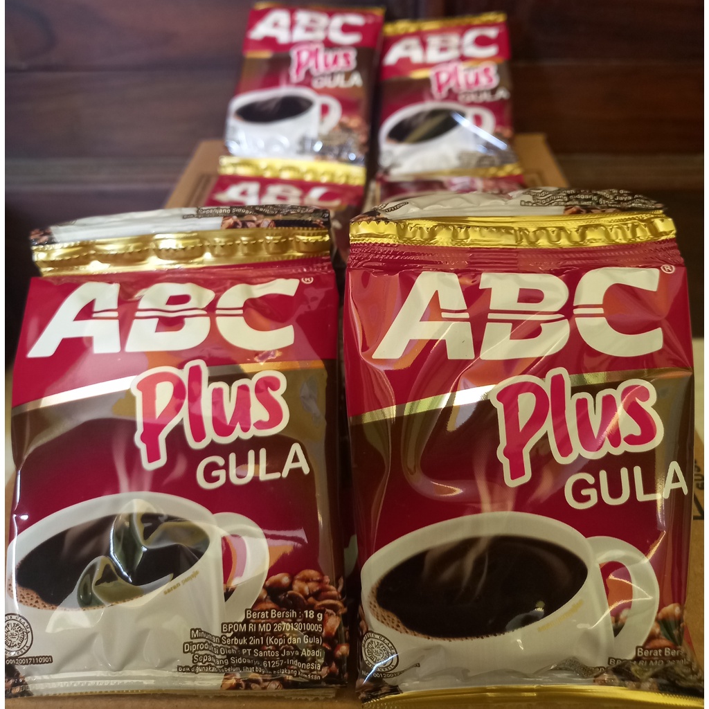 

Kopi Abc Plus 1 Renteng Isi 10 (10x18gr) TANPA HADIAH GELAS