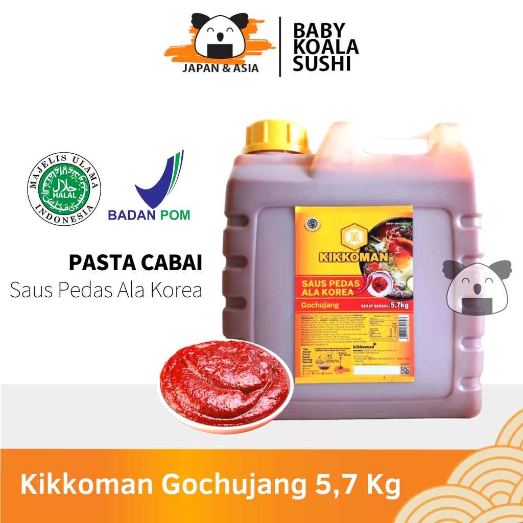 KIKKOMAN Gochujang Sauce 5,7 Kg Halal