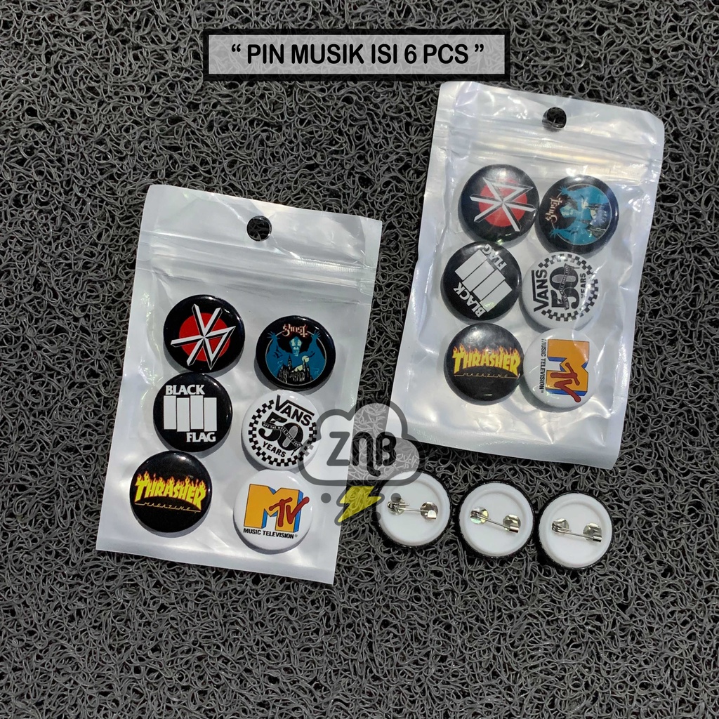 PIN BUTTON MINI MUSIK/HYPE TERLARIS BEST QUALITY