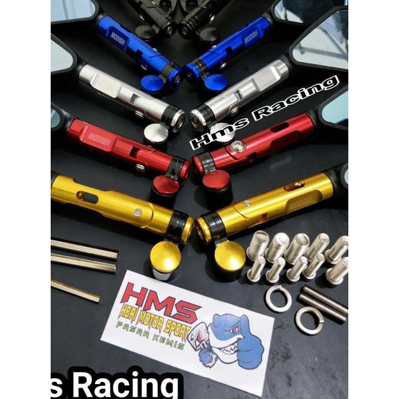 Spion Tomok Tiger, Rx King, Scorpio, Megapro, Satria Fu, Thunder, Klx - Silver