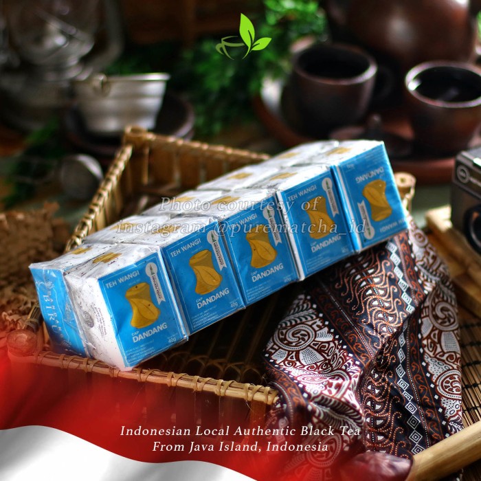 

Discount Teh Indonesia - Dandang BIRU 40gr Tubruk Indonesian Jasmine Tea 1 bal /KOPI RUBE/KOPI