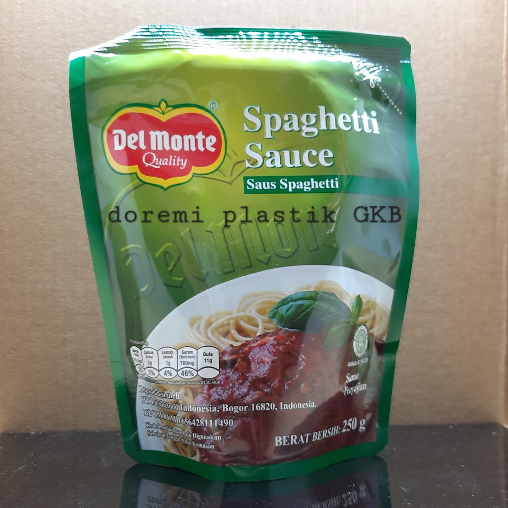 

Saus Spaghetti Delmonte / saus spageti / spageti del monte