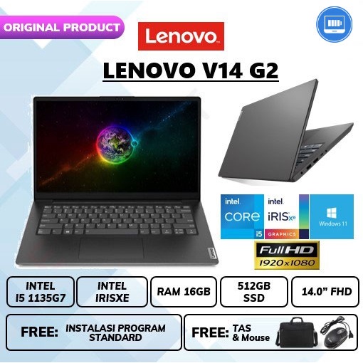 LAPTOP V14 G2 I5 1135G7 16GB 512ssd 14 inch FHD