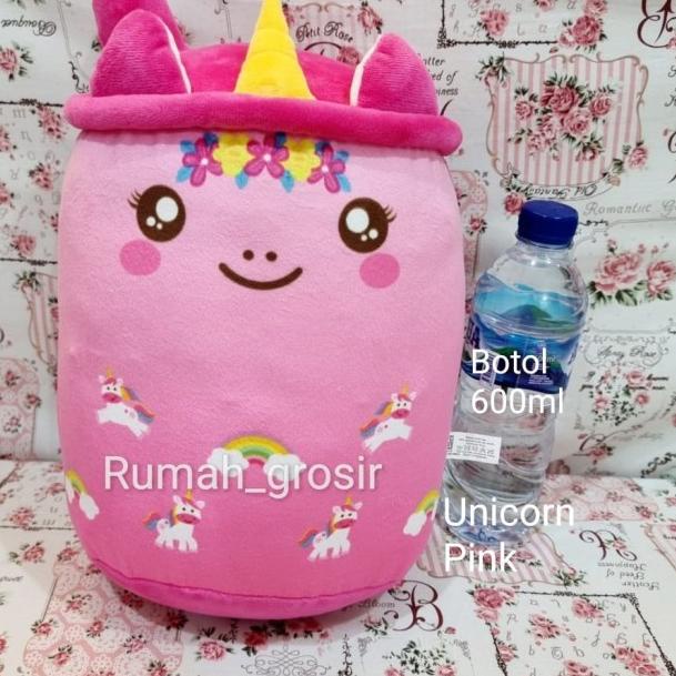 Boneka Boba Bubble Milk Tea Brown Sugar - BOBA RAINBOW