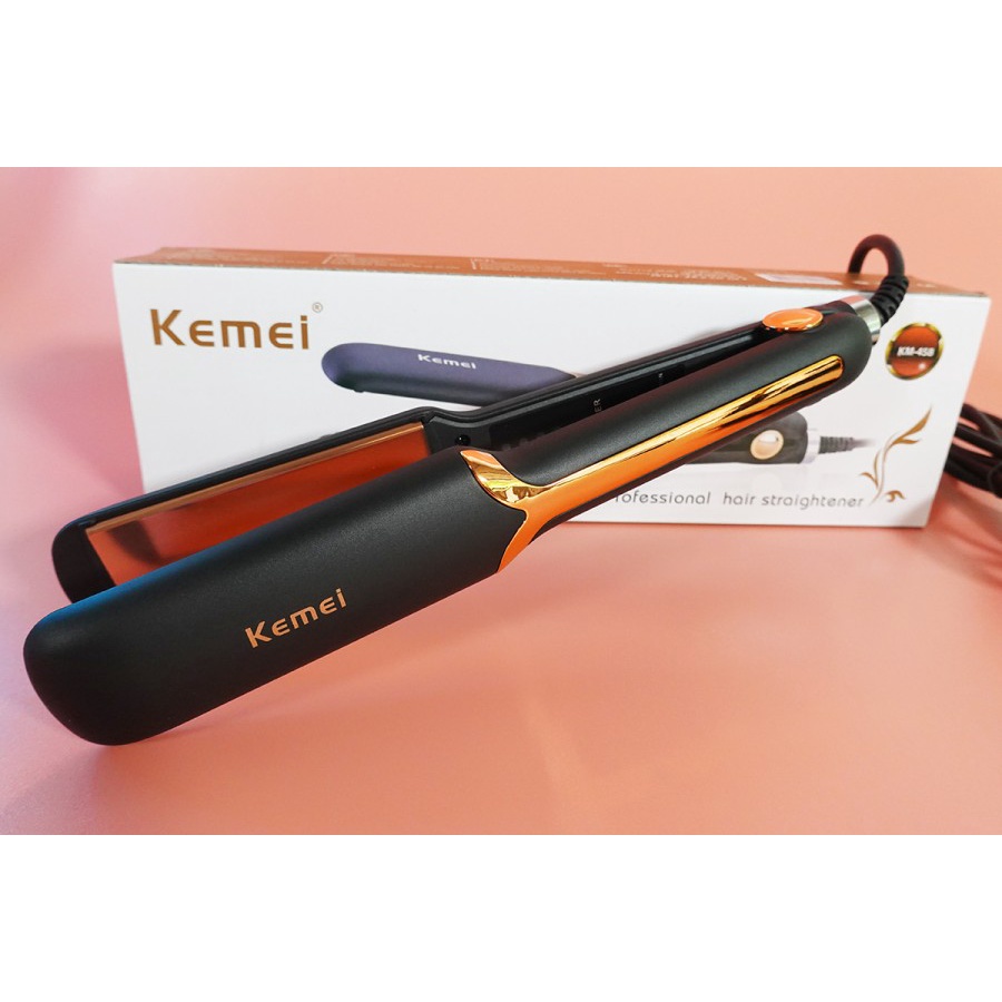 COD Catokan Rambut Kemei KM-458 Catok Pelurus Rambut Professional Hair Straightener Kemei Km-458