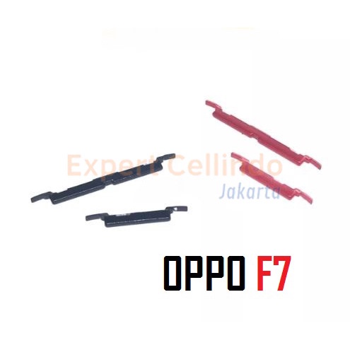 TOMBOL ONOFF VOLUME OPPO F7 - TOMBOL LUAR ON OFF POWER OPPO F7