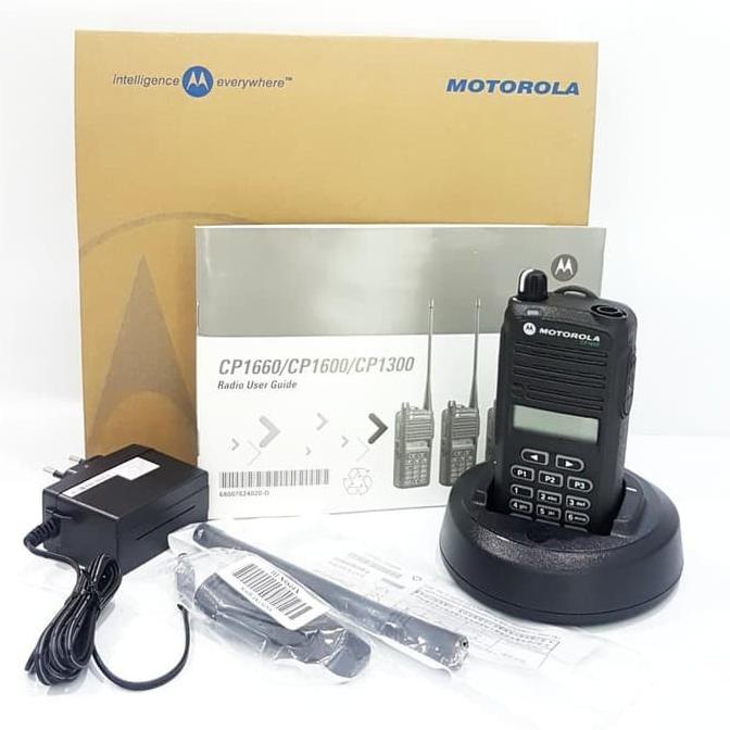 Ht Handy Talky Radio Ht Motorola Cp 1660 Cp1660 Frekuensi Vhf Atau Uhf