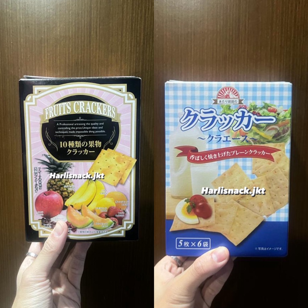 

MAEDA CRACKERS ORIGINAL / MAEDA FRUIT CRACKERS KREKERS JEPANG By Harlisnack.jkt