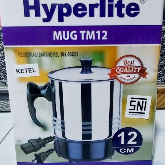 Mug Listrik Pemanas Air Stainless/Electric Heating/Teko Listrik Mini